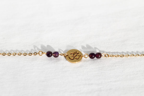 bracelet vibratoire amethyste